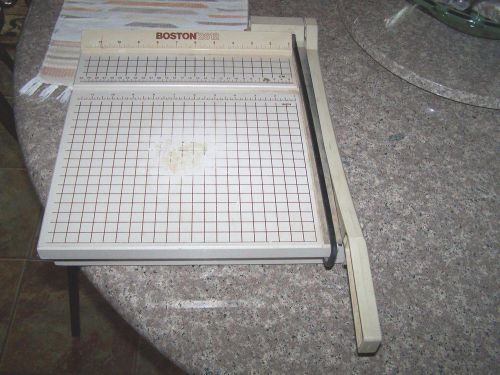 Boston paper cutter #2612 12 by 12 cutting surface for sale