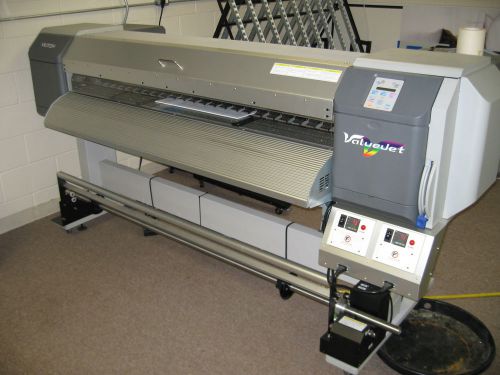 Mutoh valuejet 1608hs-64&#034; hybrid printer, plotter, &amp; flatbeds (2) for sale