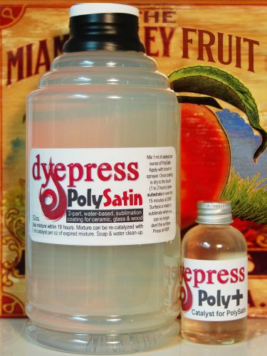 Dyepress: polysatin dye sublimation coating - ceramic, wood &amp; stone -32 oz. for sale
