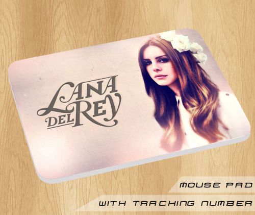 Lana Del Rey Singer Songwriter Logo Mouse Pad Mat Mousepad Hot Gift Game