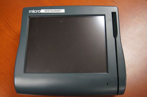 Micros Workstation  4, WS4 Terminal w/ Stand, 400614-001C
