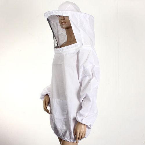 Professional beekeeping jacket veil hat bee dress smock suit equip protective for sale