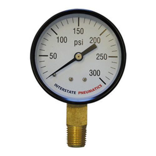 Pressure gauge 2 -1/2 inch 300 psi 1/4 inch npt bottom mount - g2022-300 for sale