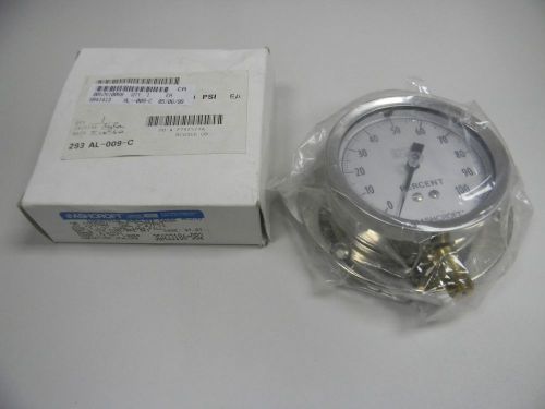 New in box ashcroft 35 1009aw 02l 3-27psi 3 1/2&#034; type 1009 duralife gauge for sale