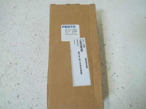 FESTO LR-1/2-D-O-MIDI PRESSURE REGULATOR *NEW IN A BOX*