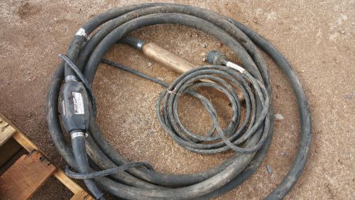 WYCO High Cycle Concrete Vibrator Select cycle 230V 133-200 Cycle 3 Phase