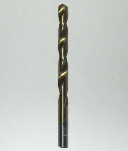 New 5/16&#034; titanium nitride high speed steel drill bit 4-1/2&#034; oal; $1 off 2nd+ for sale