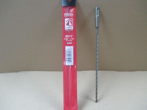 Powers 0317 sds-plus 7/32&#034; x 10&#034; hammer drill bit new!! for sale
