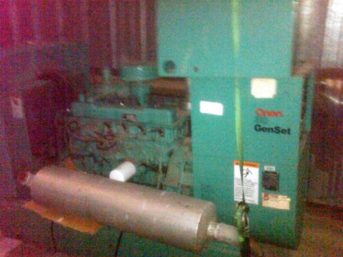 ONAN 30KW  GENERATOR W/ TRANSFER SWITCH LPG NATURAL GAS 1/3 PHASE 335  Hour