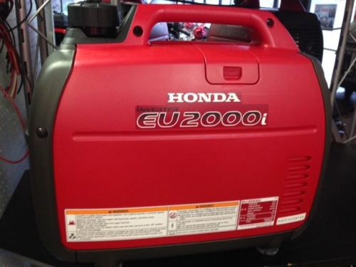 Honda eu2000i portable gasoline generator, authorized honda dealer for sale