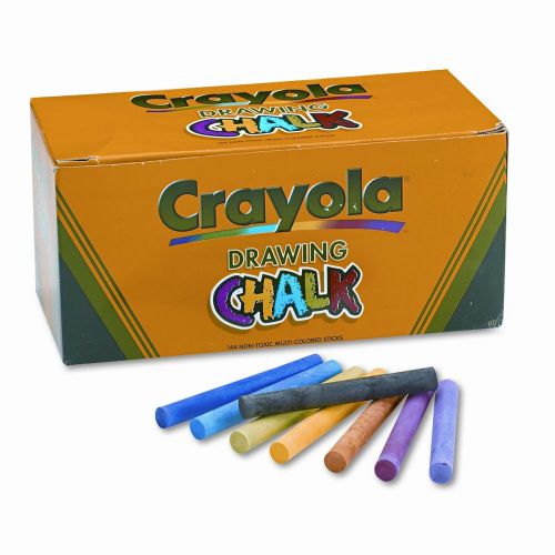 Crayola LLC Colored Drawing Chalk (144 Sticks/Set)