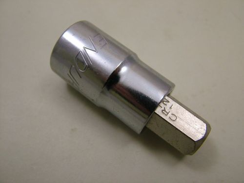 Hex allen key bit socket 1/2&#034; drive 12mm Endura brand industrial quality S2/CrV