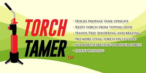 Torch Tamer Propane Torch Stand.Hands Free Soldering-Brazing. Made In The USA!