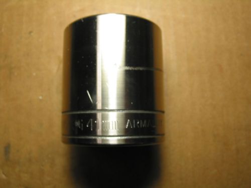 ARMSTRONG 40-141--3/4 inch drive Metric Chrome Socket--41mm---12 point-USA MADE