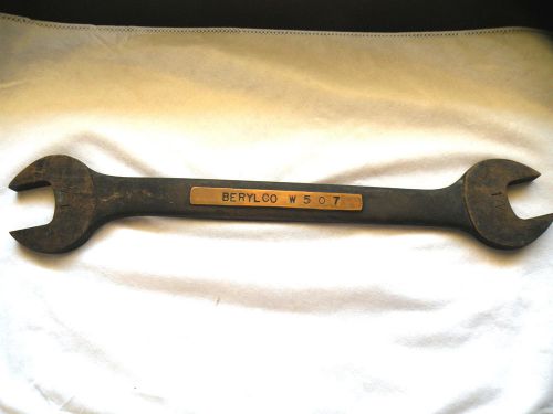 BERYL CO W-506 1 1/16&#034;  BE CU, NON SPARKING OPEN END WRENCH 14 1/2&#034;L