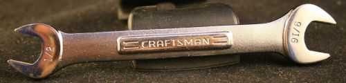 CRAFTSMAN 1/2 9/16 WRENCH FORGED IN U.S.A. -VV-44579! PERFECT PIECE GREAT CONDIT
