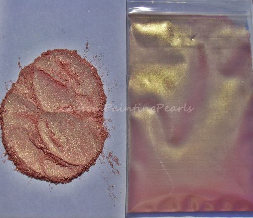 Chameleon Pink/Gold pearl Kandy paint flames skulls Airbrush Stencil Plasti Dip