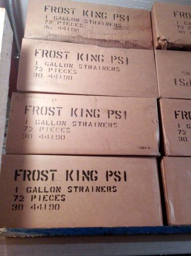 288 LOT  4 Case of 72   1 GALLON PAINT STRAINERS PS1