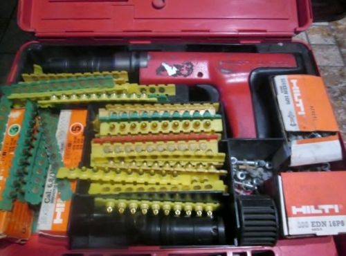 Hilti DX350 With Shot &amp; Pins Plus Extra Parts In Hard Case