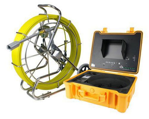 380 ft sewer pipe snake video camera system dvr self leveling head for sale