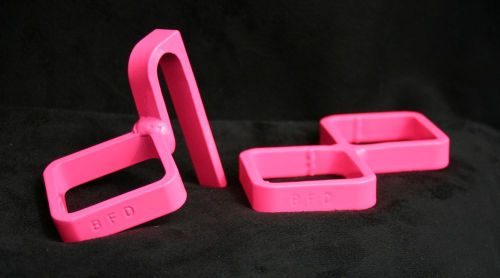 Pink double diamond firefighter police swat special operations door chock for sale