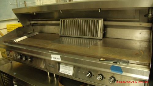 Lang commercial used 72&#034; griddle for sale