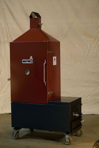 NEW Custom BBQ Pit Smoker,Vertical,Indirect Heat,Insulated,Wood,Charcoal,PatioM2