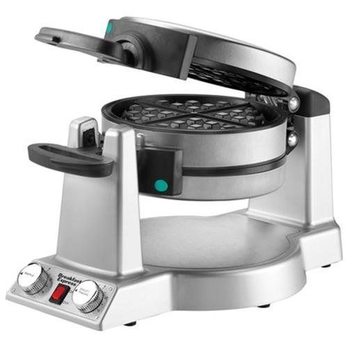 Waring pro breakfast express wmr300 belgian waffle &amp; omelet maker - brushed stai for sale