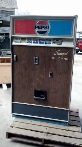 Vintage Pepsi Vending Machine for Cans