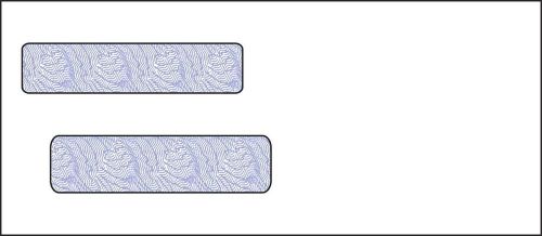 Double Window #10 Envelopes Inside Privacy Tint 1000/lot 24WW