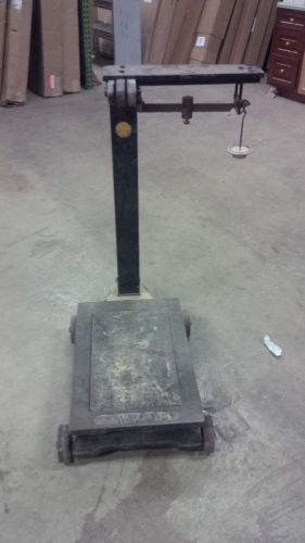 Fairbanks platform scale 1,000 lbs capacity in good condition for sale