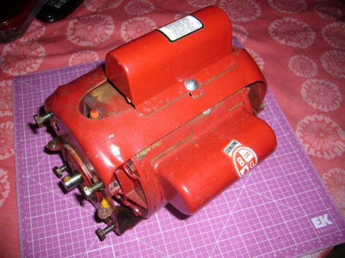 Pump Motor, Bell &amp; Gossett, 1/6HP, 115 VAC, 1725 RPM, made 1-1-05, GREAT COND!