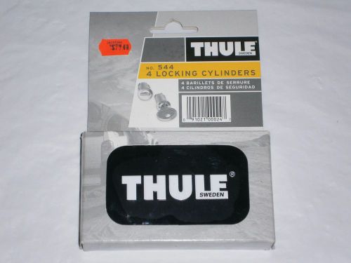 Thule Sweden 4 Locking Cylinders NO. 544  SEALED.!!