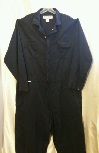 ARMOREX FR BY UNIFIRST Size 52-LN Coveralls Navy HRC 2 Fire Resistant