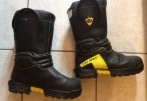 Boots Haix Fire Hero Xtreme Leather Structural Firefighting !! Sz 12.5 M