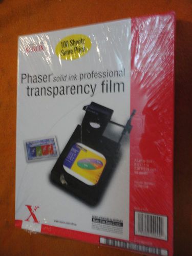 XEROX Phaser Solid Ink Professional Transparency Film 50 sheets            A264