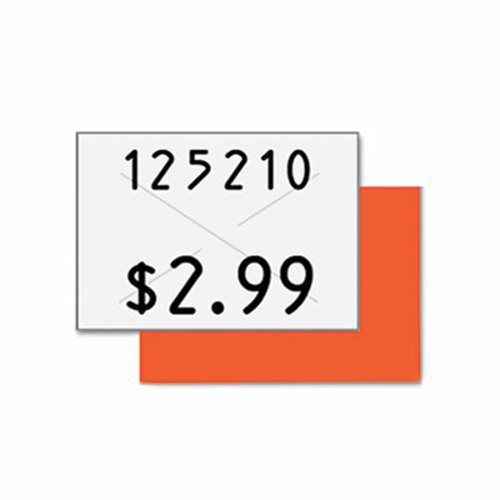 Garvey two-line pricemarker labels, white, 1000/roll, 3 rolls (cos090949) for sale