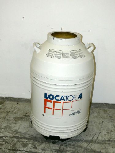 THERMO LOCATOR 4 Liquid Nitrogen Tank, Cryogenic Storage, Dewar Canister