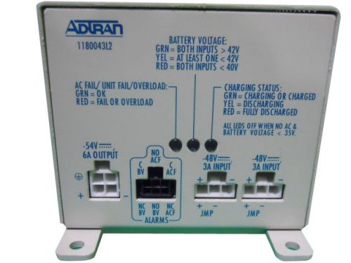 ADTRAN Total Access Rackmount 6-Amp Power Supply Battery Charger - 1180043L2