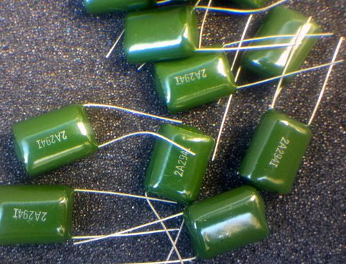 0.29uF  290nF 100V Green Polyester Capacitors  - 20pcs