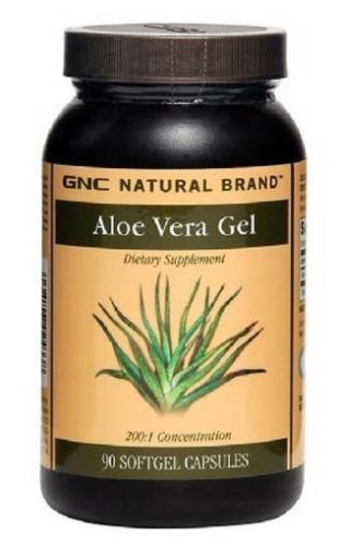 New GNC Natural Brand Aloe Vera Gel, 90 softgels