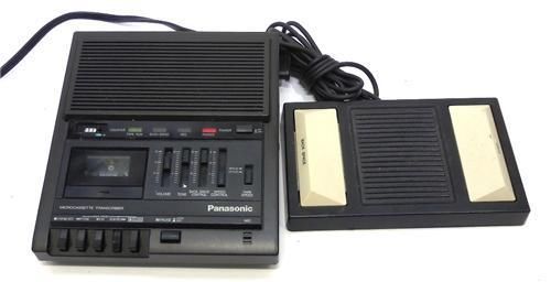 Panasonic microcassette transcriber