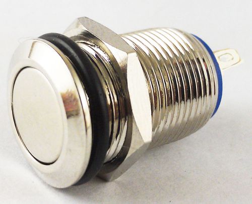 12mm Anti-Vandal Flat Momentary Switch *PERFECT FOR BOX MODS*