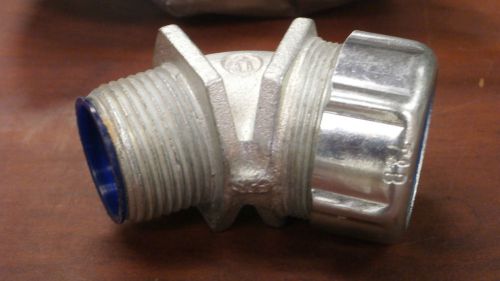Thomas &amp; betts 1&#034; new 90 degree elbow conduit (liquid tight) connector for sale