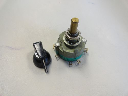 Electroswitch rotary switch c4d0204n-45 / 205 0713 marine boat for sale
