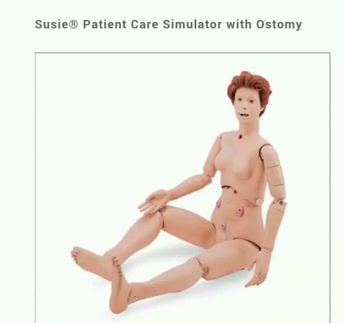Susie patient care simulator w/ ostomy mannequin nursing cna training msrp $976! for sale