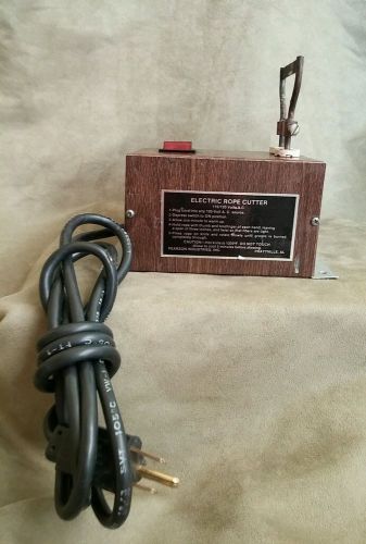 Electric Rope Cutter Hot knife pearson industries
