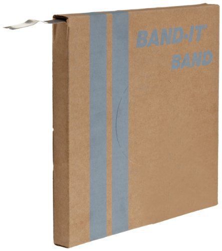 Band-it valu-strap plus band c17199  200/300 stainless steel  5/8&#034; wide x 0.020&#034; for sale