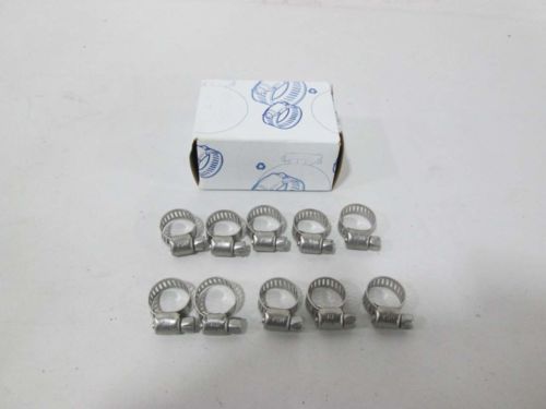 Lot 10 new tridon 350-004/mah micro-gear 7/32-5/8in sae4 screw clamp d358753 for sale