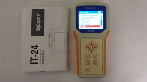 Rigexpert it-24 2.4 ghz spectrum analyzer for wifi,wimax,zigbee for sale